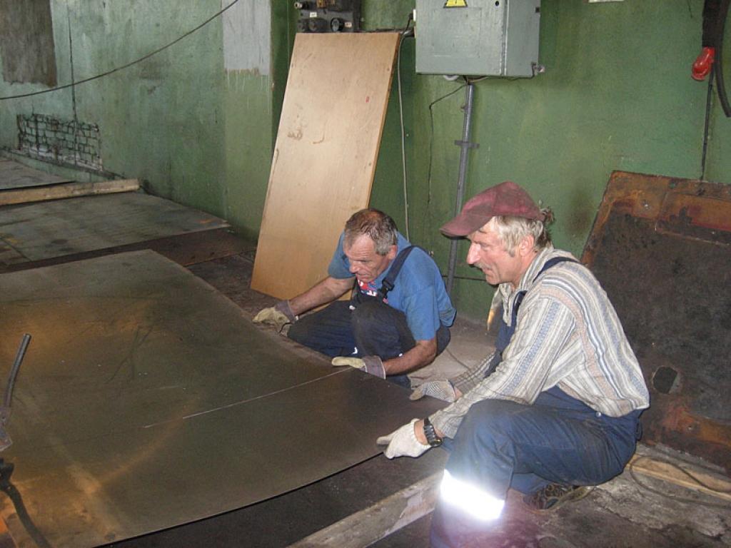 Bānīša tvaika lokomotīve šobrīd ir izjaukta. Bānīša svētkos varēs apskatīt to daļēji saliktu.
Autors: Diāna Odumiņa