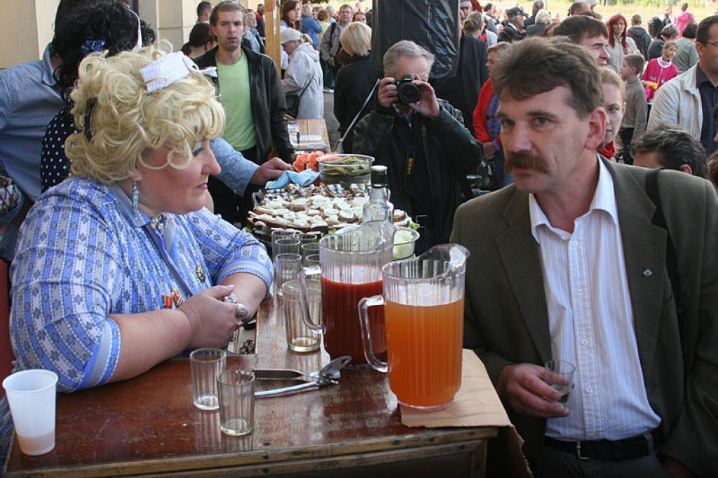 Ingmārs Līdaka šāgada Bānīša svētkos Gulbenes stcijā.
Autors: Gatis Bogdanovs 