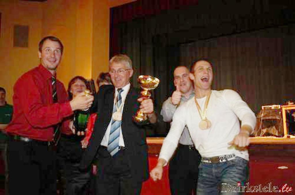 Par uzvarētājiem pārliecinoši kļuva iepriekšējā gada otrās vietas ieguvēji Gulbenes sporta centrs.
Autors: Gatis Bogdanovs