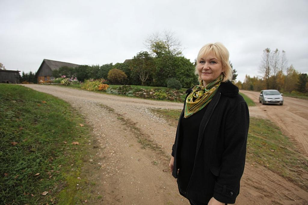 “Mēs savu īpašumu kopjam vienmēr. Prieks, ka mūsu darbs ir arī novērtēts,” saka Iveta Eiduka.
Autors: Gatis Bogdanovs 