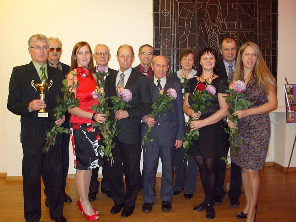 Apbalvotie sporta veterāni.
Autors: No personiskā albuma.