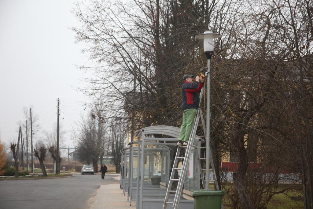 Pašlaik Gulbenes autoostā speciālisti noregulē videokameras.
Autors: Gatis Bogdanovs