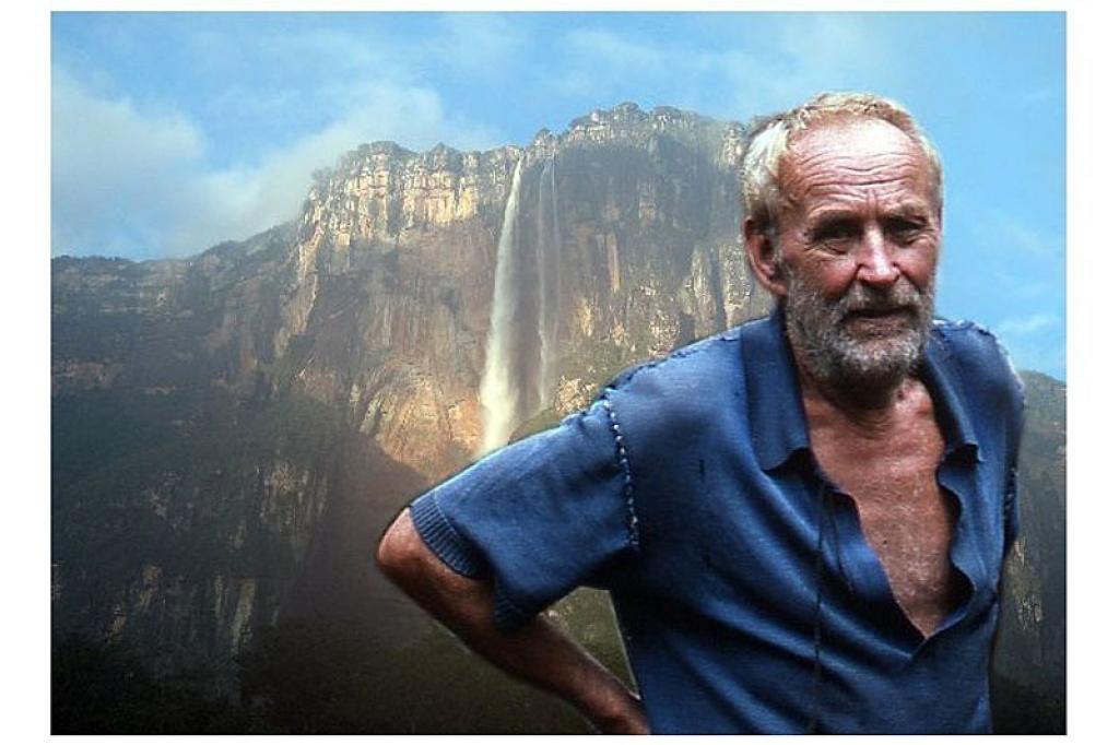 Kadrs no dokumentālās filmas „Aleksandrs Laime un Anhela ūdenskrituma dimanti