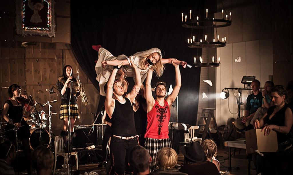 Skati no izrādes.
Autors: No teātra arhīva