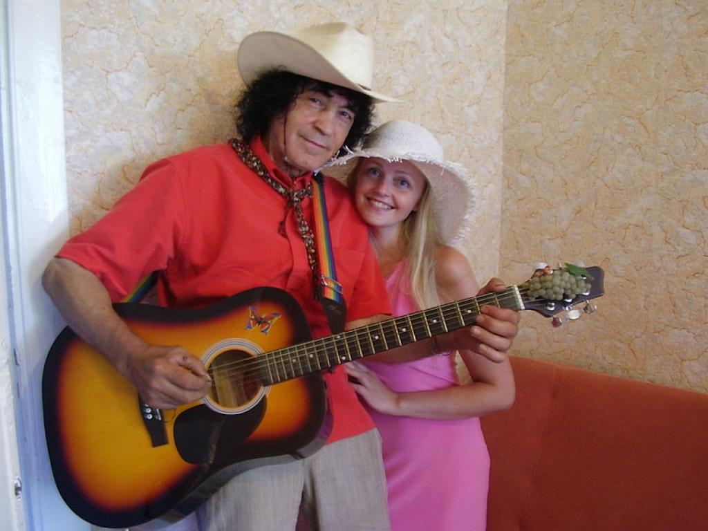 Andrašs Fazekašs ar meitu Vitu.
Autors: No personiskā albuma.