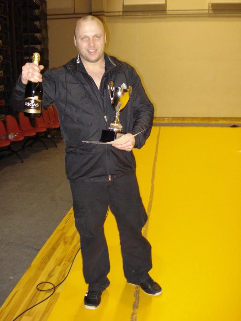 Komandas Zellis treneris Atis Klesmanis.
Autors: No personiskā albuma