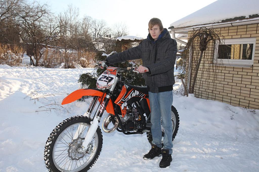  Vasarā Nauris plāno startēt gan Latvijas čempionātā motokrosā, gan arī Superkausā.  
Autors: Gatis Bogdanovs