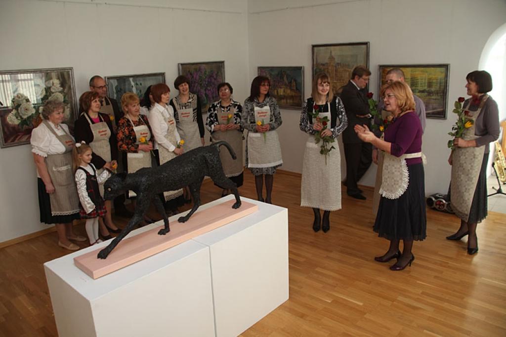 Muzeja direktore Valda Vorza pateicās visiem darbiniekiem, kuri savu darbu dara no sirds un strādā cits citu papildinot. 
Autors: Gatis Bogdanovs