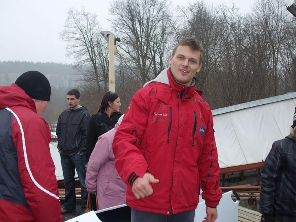 Daumants Dreiškens bobsleja, skeletona un kamaniņu sporta sezonas noslēguma pasākumā Siguldā.
Autors: Ziedonis Lazdiņš