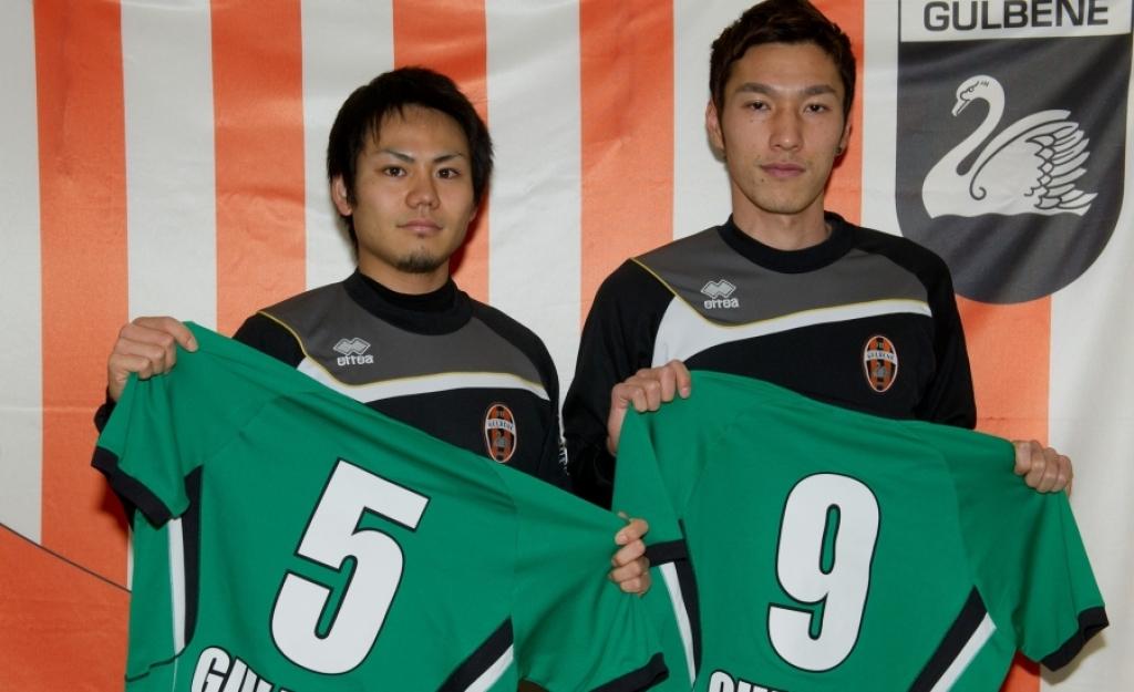 FB “Gulbene” sastāvu papildinājuši divi japāņu spēlētāji - Josuke Saito un Rjota Išikava.
Autors: no personiskā arhīva