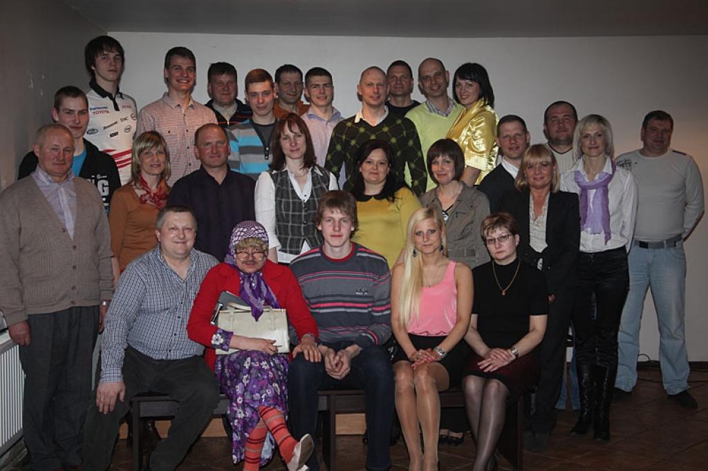 Velosportisti šajā sezonā ir gatavi uzrādīt vēl labākus rezultātus. Viņus atbalsta arī prāvs līdzjutēju pulciņš. 
Autors: Gatis Bogdanovs