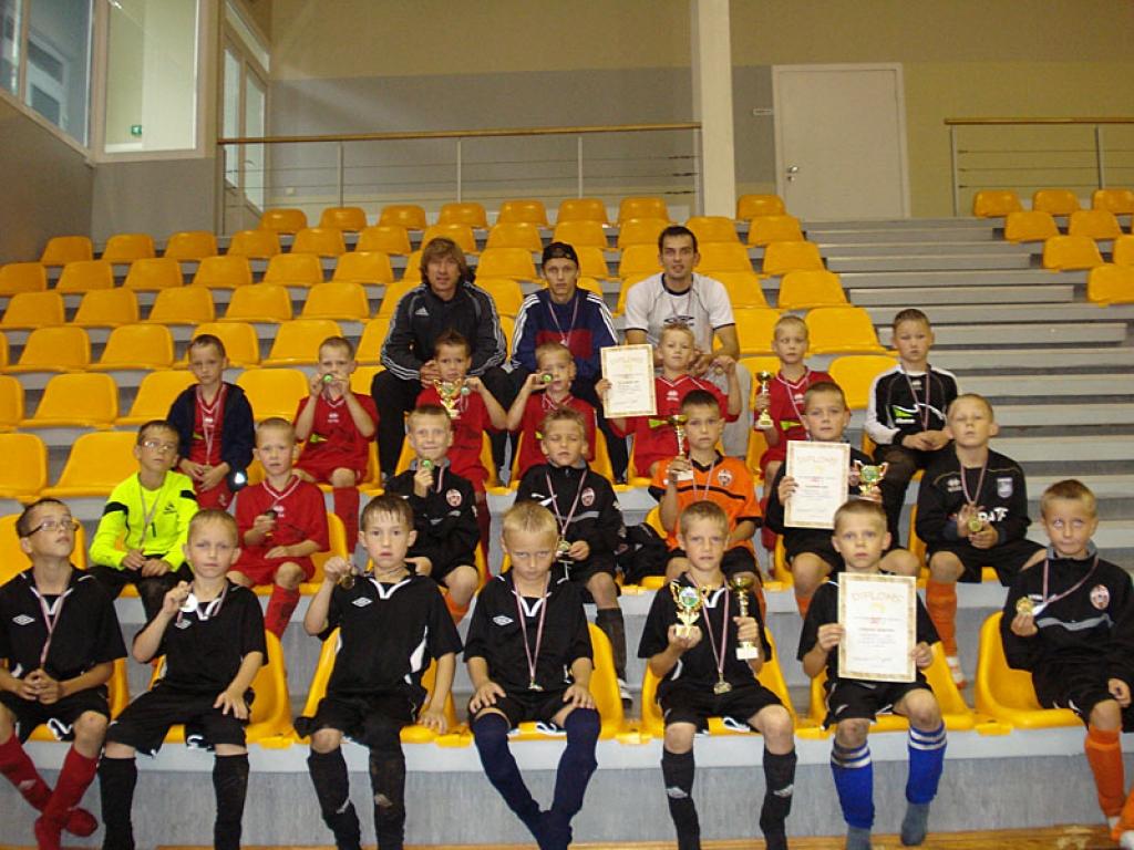 U-8 grupas komandas pēc apbalvošanas.
Autors: No personiskā albuma