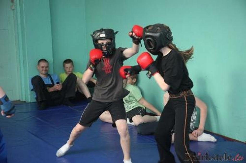 Sporta kluba “Gulbenes K.S.P.” čempionāts kikboksā bērniem šā gada maijā.
Autors: Gatis Bogdanovs (no arhīva)