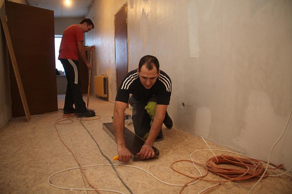 Pašreiz pilnā sparā rit remontdarbi internātā, kurš atrodas Gulbenē, Līkajā ielā 19a, blakus Gulbenes 2.vidusskolai.
Autors: Gatis Bogdanovs