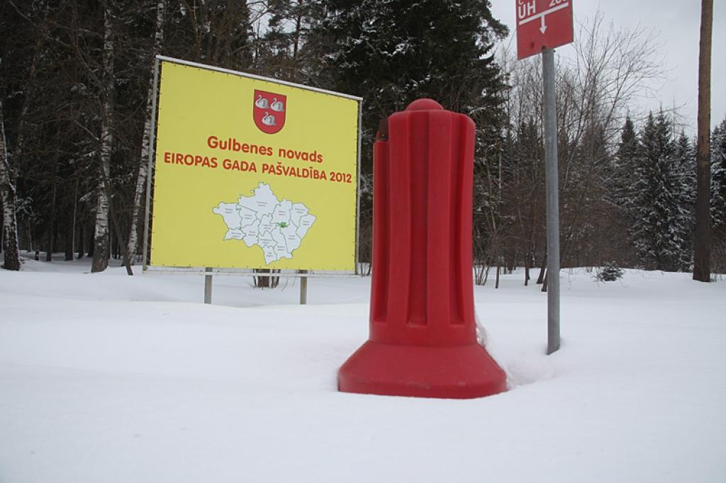 Gulbenē ir 150 ugunsdzēsības hidrantu (ūdens ņemšanas vietas), taču šobrīd gandrīz visi ir aizsaluši.
Autors: Gatis Bogdanovs