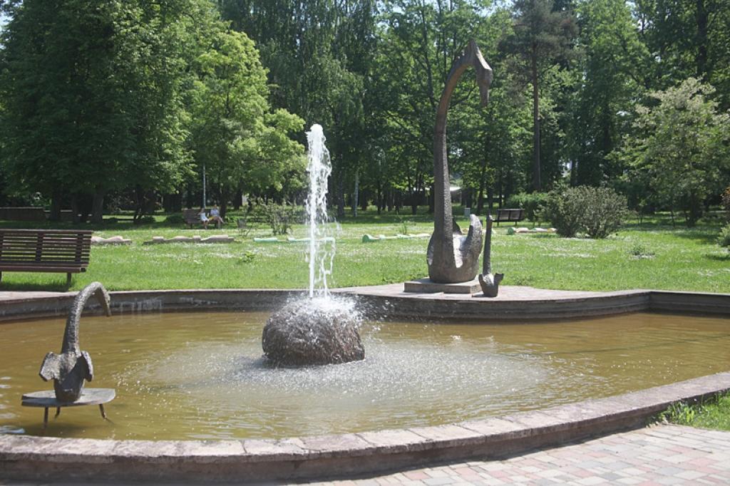 Strūklaku baseinos dienā nereti peldas un plunčājas bērni, bet naktīs šo iespēju reizēm izmanto arī pieaugušie.
Autors: Gatis Bogdanovs