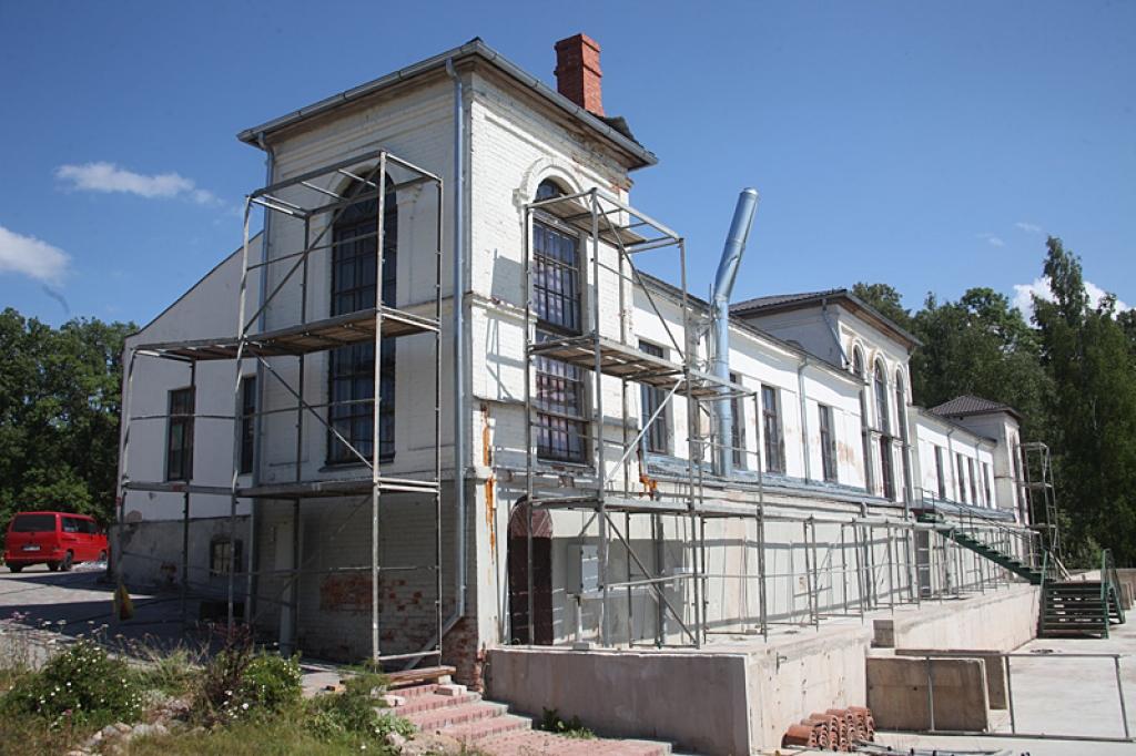 Remontdarbu laikā sakārtos muzeja fasādi, atjaunos lieveni, kā arī labiekārtos teritoriju.
Autors: Gatis Bogdanovs