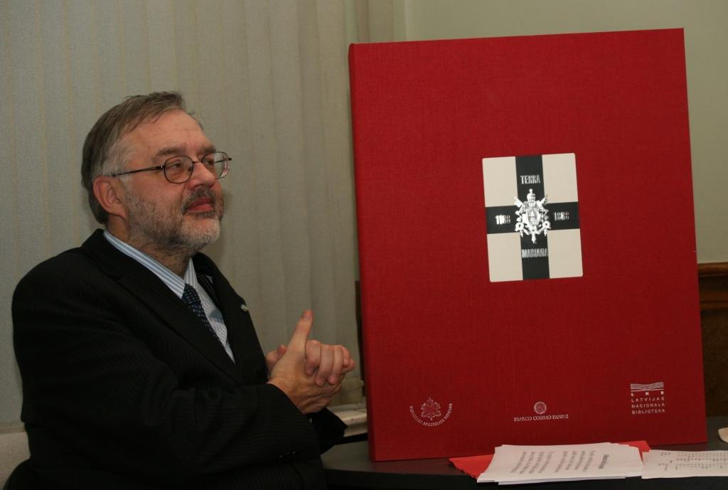 Latvijas Nacionālās bibliotēkas direktors Andris Vilks.
Autors: No interneta