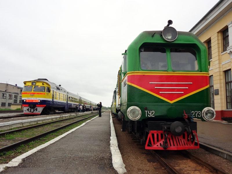 Gulbenes dzelzceļa stacijā.
Autors: D.Bušs