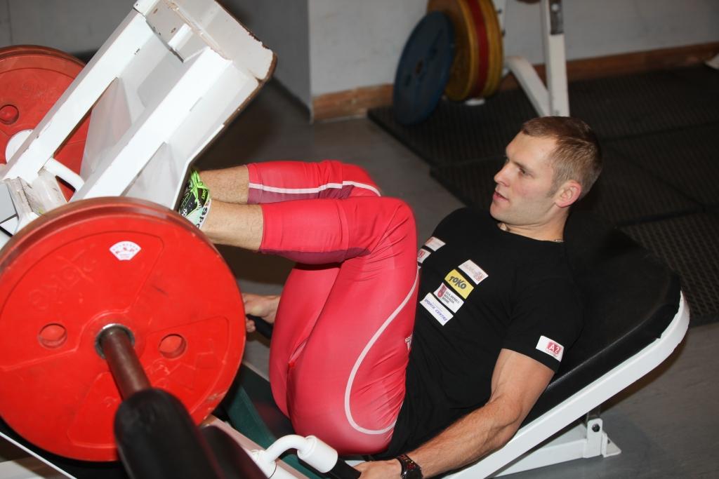 Esot Gulbenē, Jānis Paipals cītīgi trenējās Gulbenes sporta centrā un brauca arī uz Balviem uz peldbaseinu. 
Autors: Gatis Bogdanovs