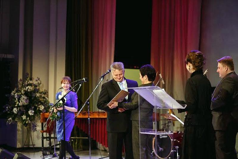 Borisa un Ināras Teterevu fonda balvu saņem biedrības „FB Gulbene” valdes loceklis Arnis Martusevičs.
Autors: No fonda arhīva