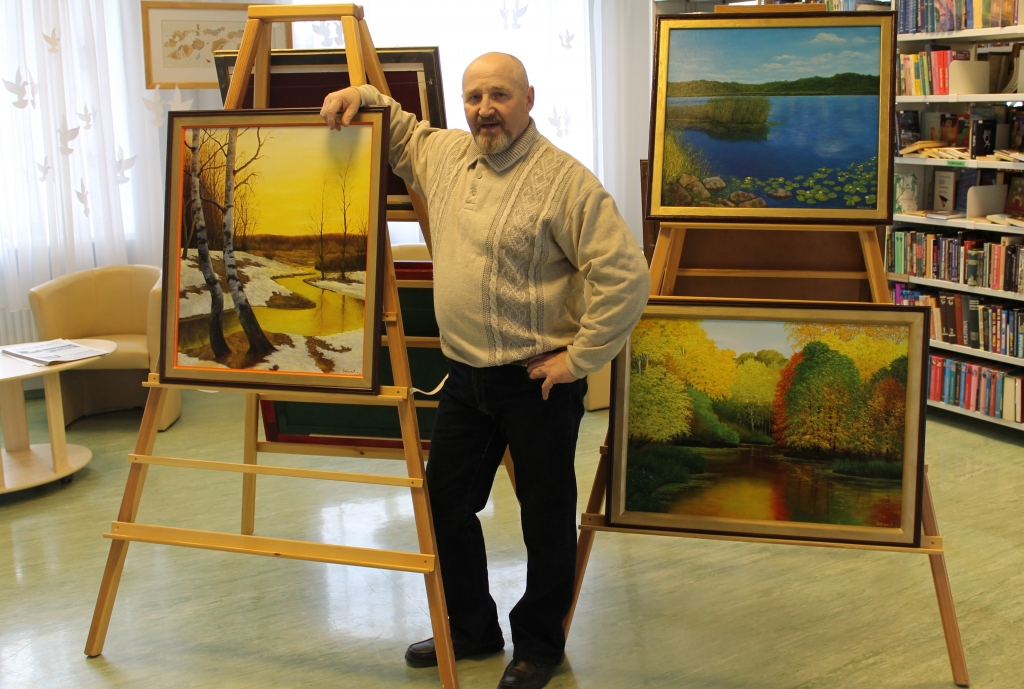 Anatolijs Safronovs no Litenes ir uzgleznojis vairāk nekā 500 gleznu, kas atklāj mākslinieka iztēli, noskaņojumu un apkārtējās pasaules redzējumu. 
Autors: Iveta Krūmiņa