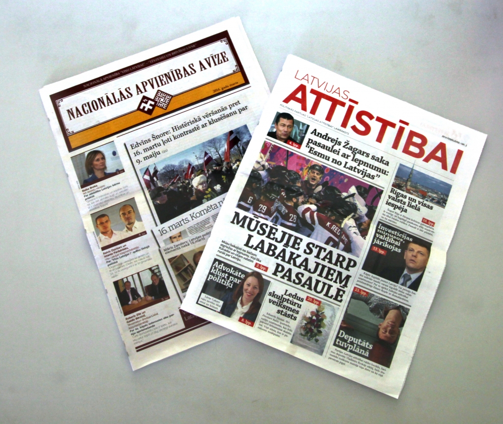 Liela konkurence, krāšņa reklāma! Vēlētāji savās pastkastītēs jau sākuši saņemt partiju prezentācijas izdevumus, kas vizuāli līdzinās laikrakstiem. Bez kritiskas pieejas ātri var apžilbt un ļaut sev apmiglot acis un prātu. Taču ir visas iespējas līdz Eiropas Parlamenta vēlēšanām izdomāt, par kuru no 14 sarakstiem balsot. 
Autors: Gatis Bogdanovs