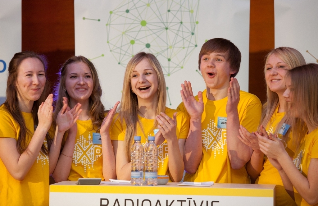 2.vietu ar 20 punktiem - Gulbenes novada Valsts ģimnāzijas komanda „Radioaktīvie”.
Autors: no konkursa 