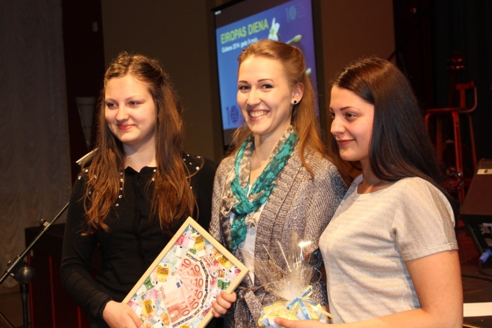 Viena no aktivitātēm Eiropas dienā bija orientēšanās sacensības, kurās uzvarēja meiteņu komanda 