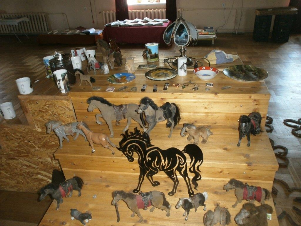 Vislielākā interese skatītājiem bija par spēļu zirdziņu kolekciju. 
Autors: no personiskā arhīva