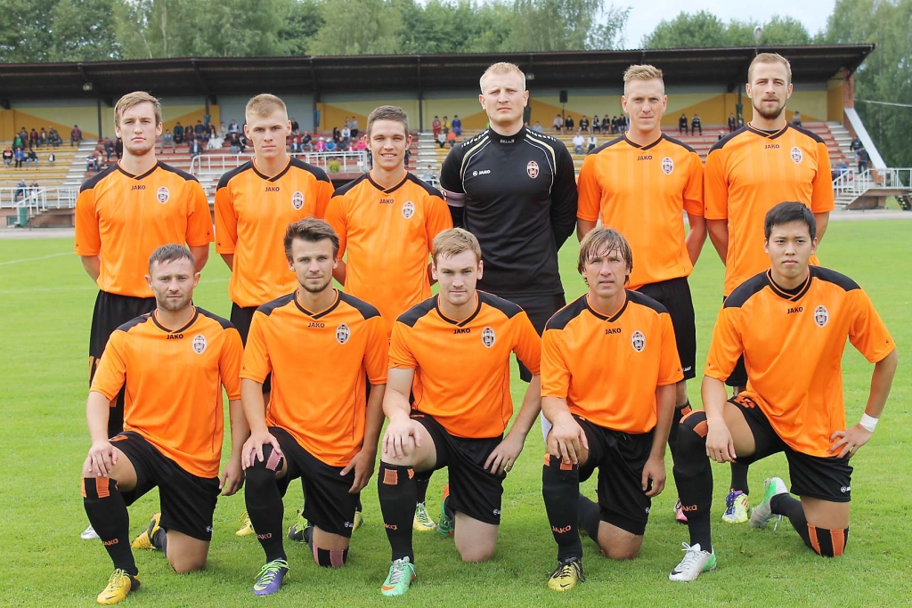 FB “Gulbene” komanda pirms spēles ar Valmieru.  
Autors: no personiskā arhīva