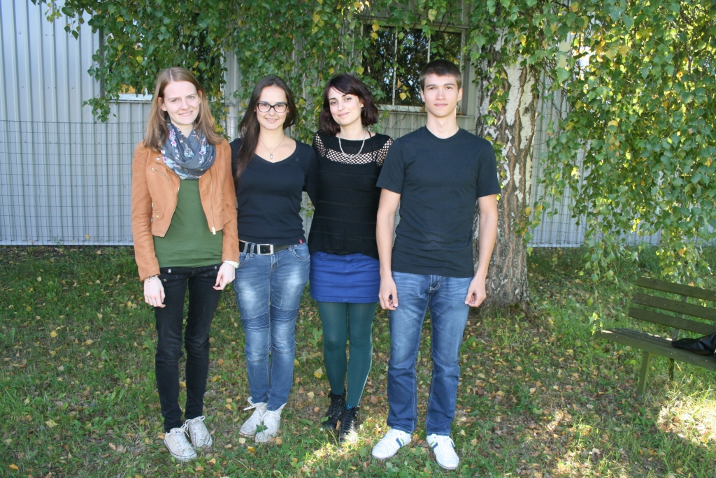 Sofija, Natālija, Estelle, Jevgēņijs.
Autors: www.gulbene.lv