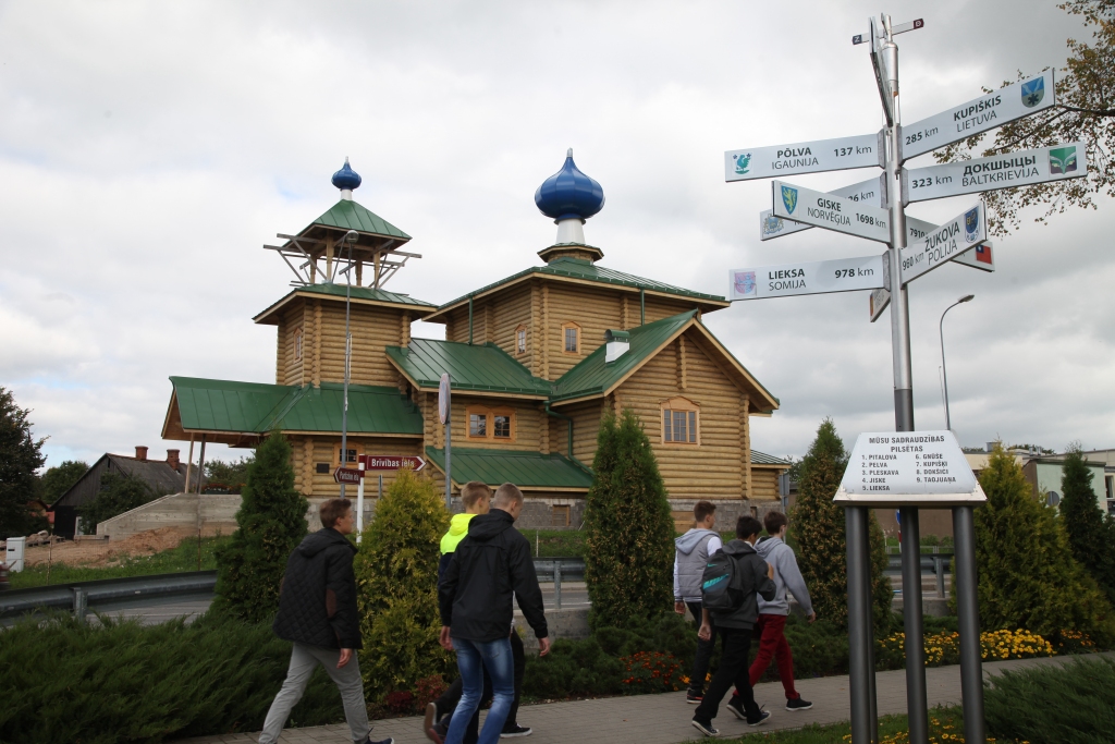 Iebraucot Balvos, nevar nepamanīt pareizticīgo baznīcu.
Autors: Gatis Bogdanovs