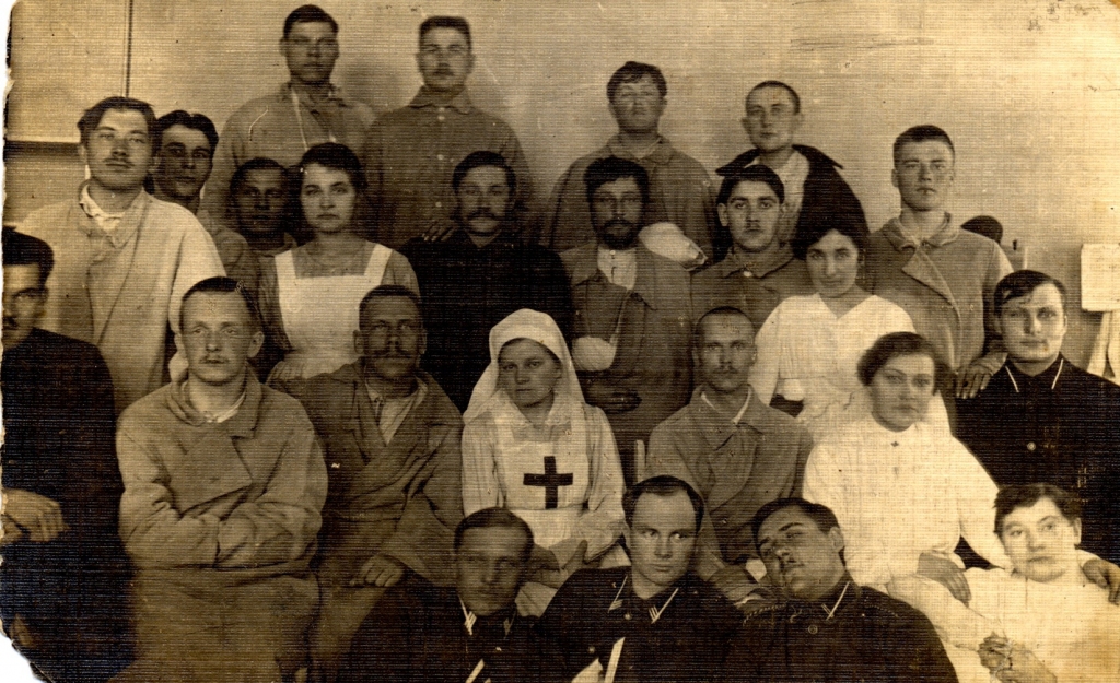 Latvijas armijas karavīru Sarkanā Krusta slimnīca. 	
Autors: no GVMM krājuma