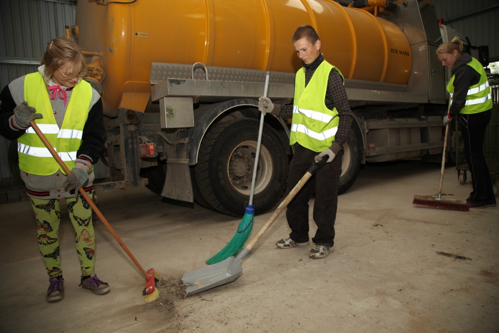 Visvairāk skolēnu šovasar tika nodarbināti Litenes pagasta teritorijā.
Autors: no 