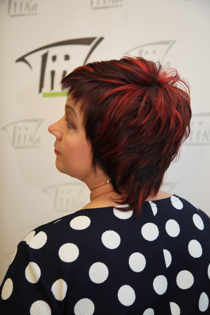 Lai mati izskatītos košāki, tika krāsotas šķipsnas.
Autors: Gatis Bogdanovs