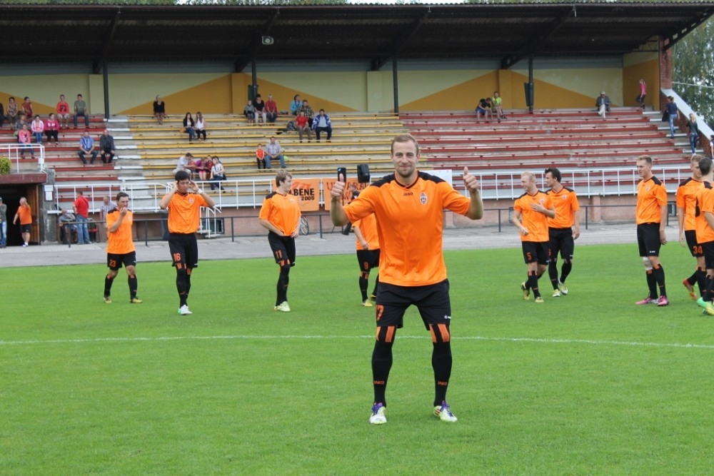 Spēles otrajā puslaikā divus vārtus guva Jānis Lapss, un uzvara bija garantēta. 
Autors: no 