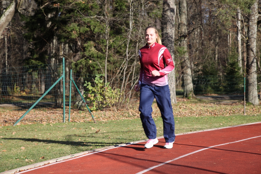 Solvita Brezinska savu ikdienu nevar iedomāties bez sportiskām aktivitātēm. Tas ir viņas dzīvesveids.
Autors: Gatis Bogdanovs