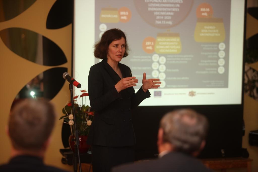 Ar uzņēmējiem tikās ekonomikas ministre Dana Reizniece-Ozola.
Autors: Gatis Bogdanovs