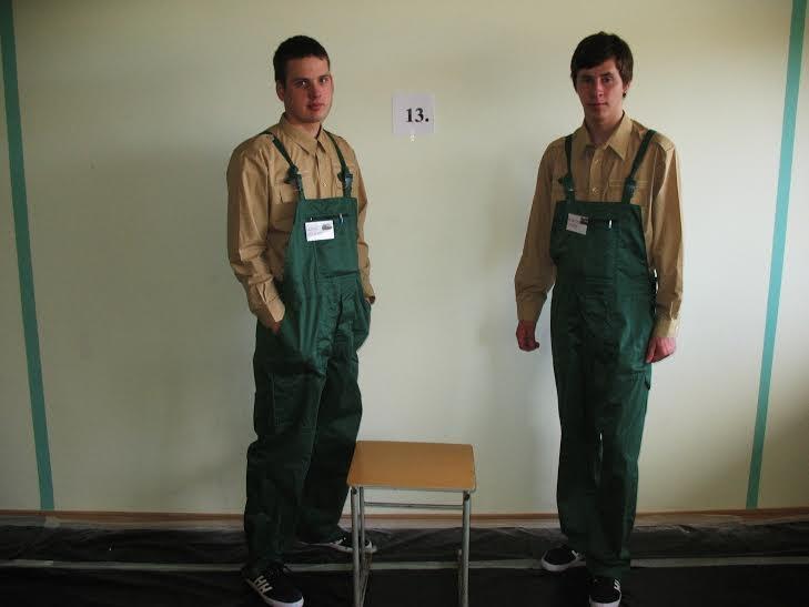 Jānis Ģēģeris un Mārtiņš Lauzis pirms darba uzsākšanas.
Autors: no personiskā arhīva