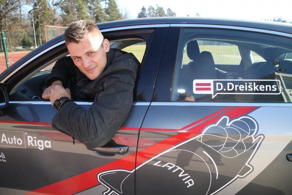 Pēc garās un panākumiem bagātās sezonas Daumants Dreiškens šobrīd bauda atpūtu mājās, Gulbenē. 	Jau šīs sezonas sākumā sponsori “Moller Auto Rīga” bobslejistiem, arI Daumantam, piešķīŗuši automašīnu “Audi”.	
Autors: Gatis Bogdanovs