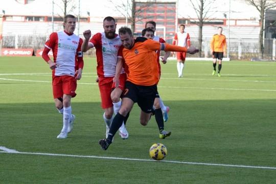 Jānis Lapss spēlē ar FK 