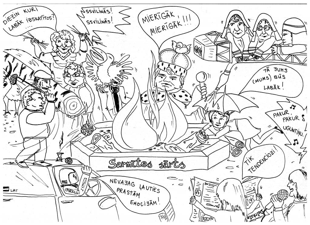 Autors: zīmējums: Aija K. 