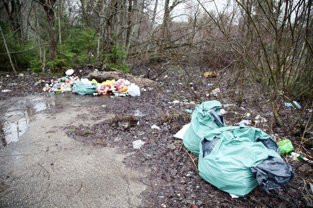 Gulbenes novadā ir arī citas vietas, kur cilvēki izmet savus atkritumus, tā piemēslojot dabu.             												   
Autors: Gatis Bogdanovs