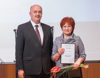 Tatjana Pētersone no Gulbenes novada Valsts ģimnāzijas par dalību konkursā 14 gadus.
Autors: no konkursa eXperiments arhīva