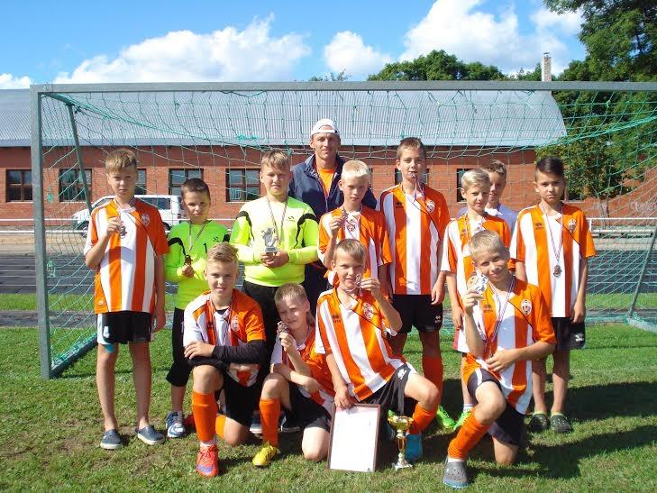 FB Gulbene/GFA komandai Latvijas ZA reģiona U-12 grupas čempionātā - 3.vieta.