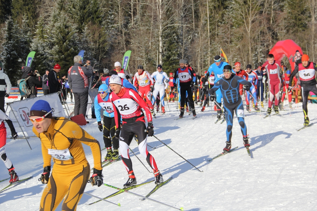 20 kilometru slēpojumā V50 grupā Antis Zunda (priekšplānā) izcīnīja 1.vietu. 
Autors: Didzis Bauers
