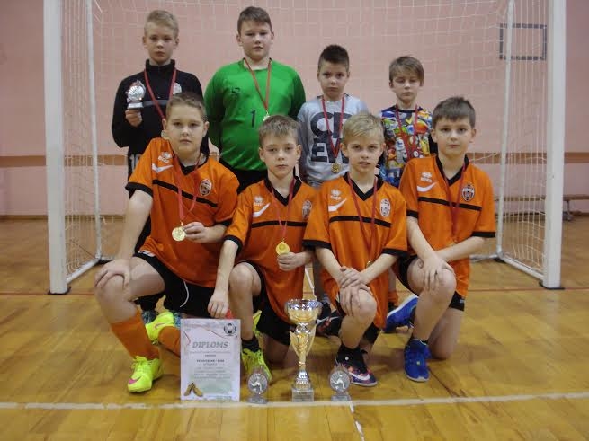 FB Gulbene/GFA komanda - Latvijas ZA reģiona 2016.gada čempioni telpu futbolā U-11 vecuma grupā.
Autors: no personiskā arhīva