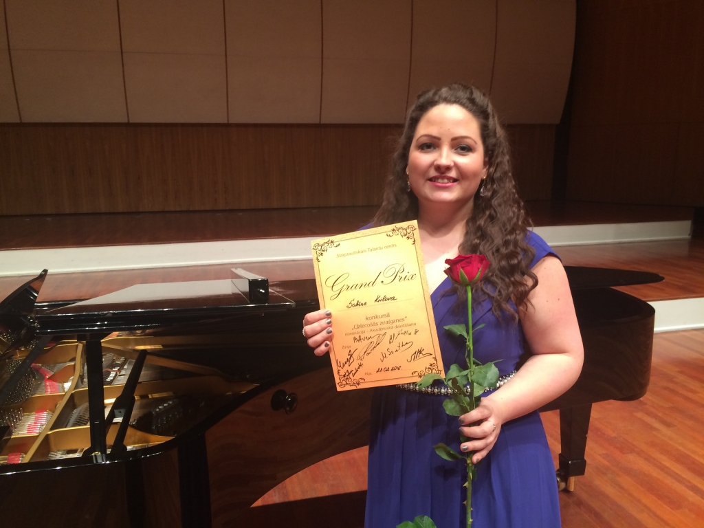 Sabīne Krilova konkursā guvusi lielisku pieredzi. Šobrīd viņa gatavojas jau atkal nākamajam konkursam.
Autors: no personiskā albūma