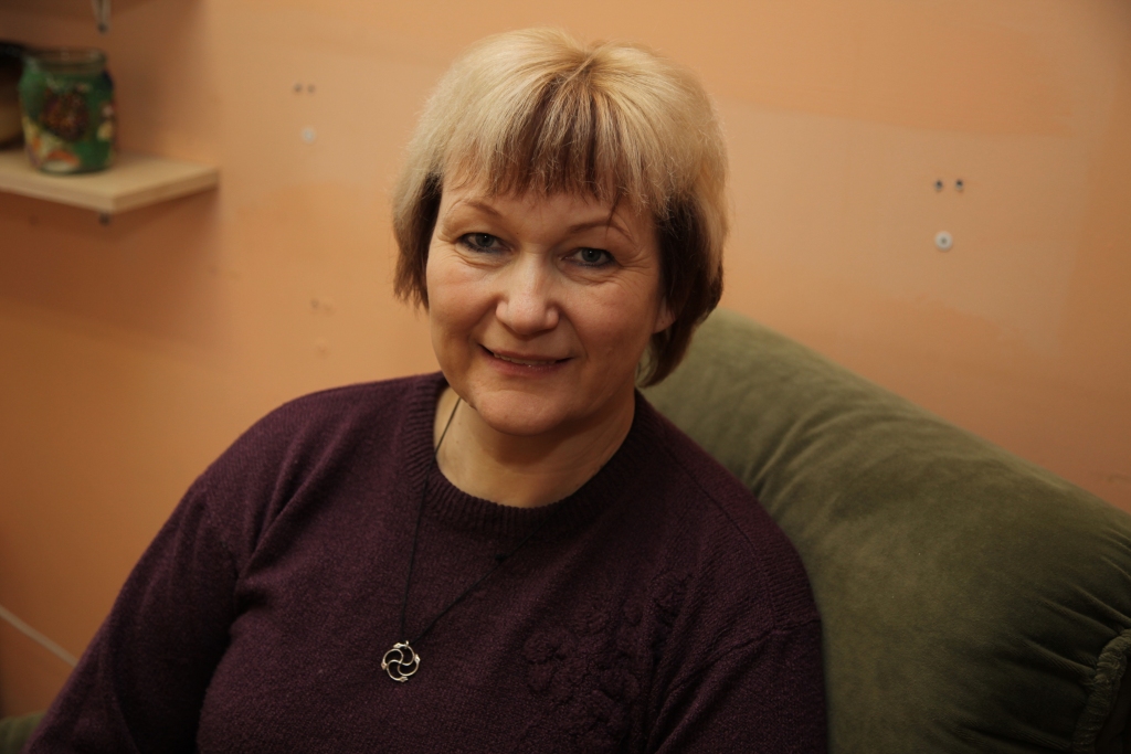 “Abos manos darbos ļoti liela nozīme ir radošumam. Un man tas patīk!” saka Iveta. 
Autors: Gatis Bogdanovs